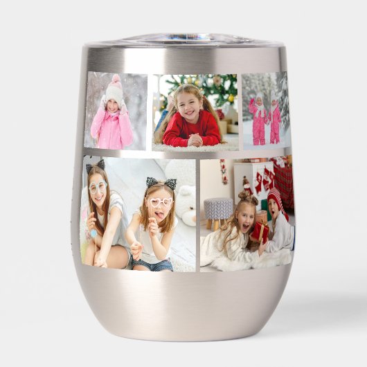 写真数々のコラージュモダン名パーソナライズされた (正面)