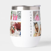 写真数々のコラージュモダン名パーソナライズされた (左面)