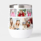 写真数々のコラージュモダン名パーソナライズされた (背面)