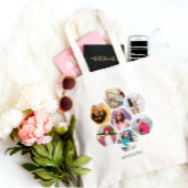 写真数々のコラージュモダン名パーソナライズされた トートバッグ