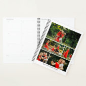 写真数々のコラージュ自分の家族を作成 プランナー手帳 (ディスプレー)