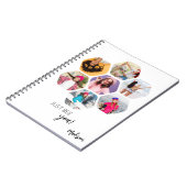 写真数々のコラージュBEE JUST YOU パーソナライズされた Name ノートブック (左側)