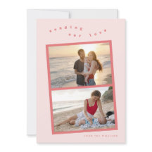 写真数々のサン・バレンタインフォトカード