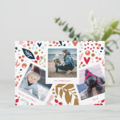 写真数々のブース |レッドボタニカルクリスマス シーズンカード (スタンド正面)