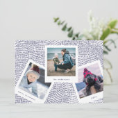 写真数々のブース | Blue Merry Christmas シーズンカード (スタンド正面)