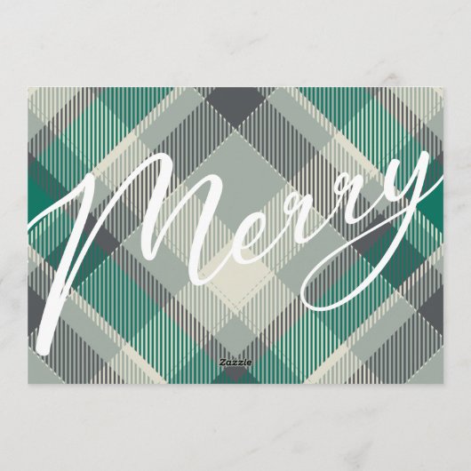 写真数々のブース | Plaidメリークリスマス シーズンカード (裏面)