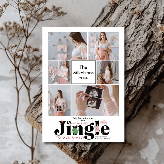 写真数々のベビー妊娠の発表 シーズンカード