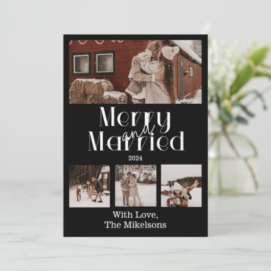 写真数々のミニマルメリーリストと結婚した シーズンカード (スタンド正面)