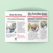 写真数々のメリークリスマス北極新聞 シーズンカード