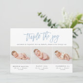 写真数々の三モダン連の誕生の発表 案内状 (スタンド正面)