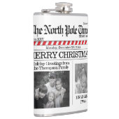 写真数々の北極ニュースかわいいクリスマスメリー フラスク (右)