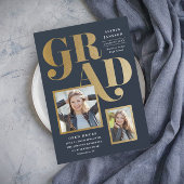 写真数々の卒業招待状 招待状