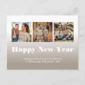 写真数々の新年おめでとう シーズンポストカード (正面)