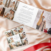 写真数々の書道メリークリスマスホワイト 三つ折りクリスマスカード