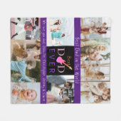 写真数々の最高のパパモダンEver Faters Day フリースブランケット (正面(横))