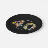 写真数々の40歳の誕生日 ペーパープレート (アングル)