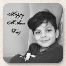 写真文字カスタムテンプレート母の日 コースター