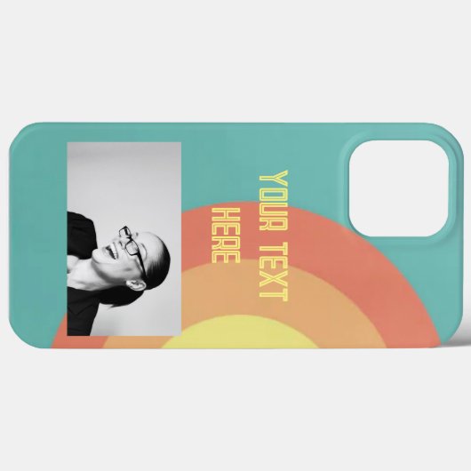 写真文字テンプレートを自分の電話ケースを作る13 Case-Mate iPhoneケース (裏面 (横))