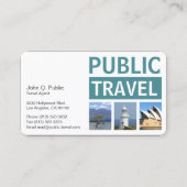 写真旅行代理店 名刺 (正面)