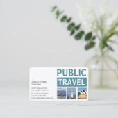 写真旅行代理店 名刺 (スタンド正面)