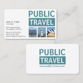 写真旅行代理店 名刺 (正面/裏面)