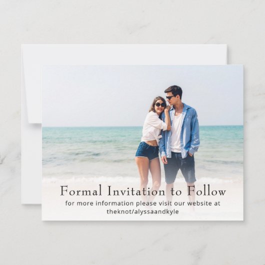 写真日付のカーモダンドを結婚保存 (裏面)