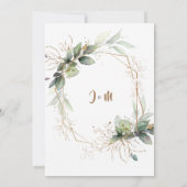 写真日付のカー結婚ドを保存 セーブザデート (裏面)