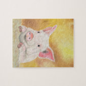 写真映えするコブタのパズル ジグソーパズル (横)