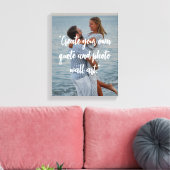 写真時に独自のカスタム引用文を作成 キャンバスプリント (インサイチュ (リビング))