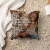 写真時に独自のカスタム引用文を作成 クッション (ブランケット)