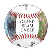 写真最高のおじさん 野球ボール (裏面)