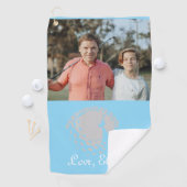 写真最高のパーソナライズされたパパバイパー・ゴルフタオル ゴルフタオル (インサイチュ)