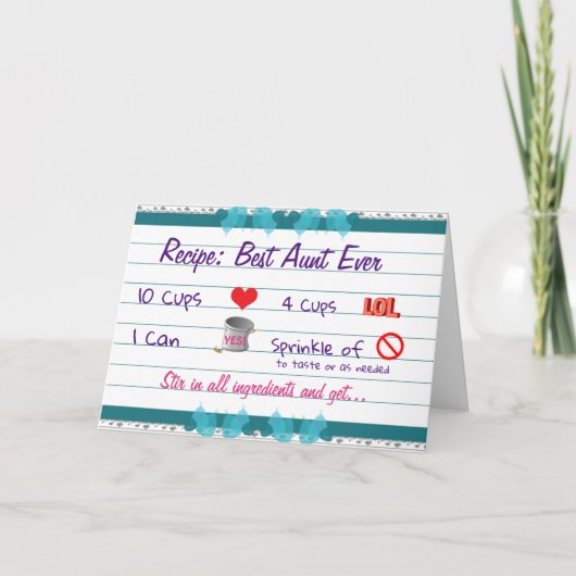 写真最高のパーソナライズされたOlums Ever誕生日カード カード (正面)