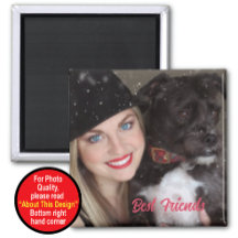 写真最高の付きKeepsake Friends Magnet