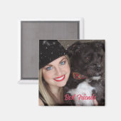 写真最高の付きKeepsake Friends Magnet マグネット (正面/裏面)