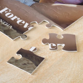 写真最高の友達の名前  ジグソーパズル (側面)