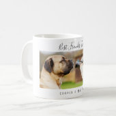 写真最高の友達は永遠に男の子の子 コーヒーマグカップ (正面左)