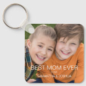 写真最高の母 キーホルダー (正面)