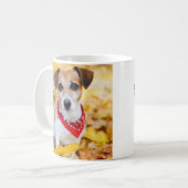 写真最高の犬のママ名 コーヒーマグカップ (正面左)