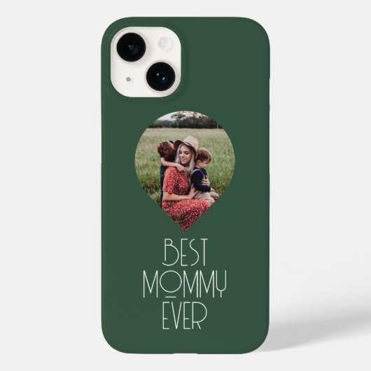写真最高のMommy Everモダン Script Mom Case-Mate iPhoneケース (裏面)