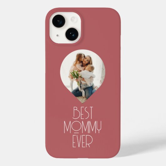写真最高のMommy Everモダン Script Mom Case-Mate iPhoneケース (裏面)