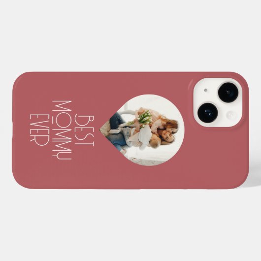 写真最高のMommy Everモダン Script Mom Case-Mate iPhoneケース (裏面 (横))