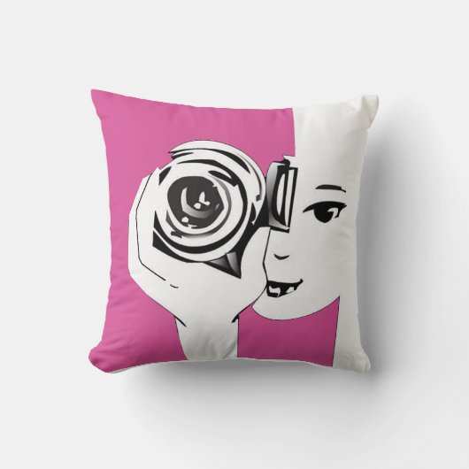 写真枕 クッション (正面)