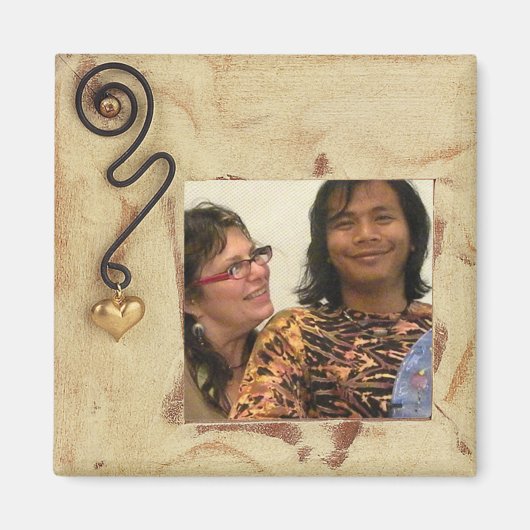 写真枠磁石 マグネット (正面)