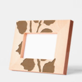 写真枠装飾スタイル及びデザイン レーザー彫刻フレーム (左)