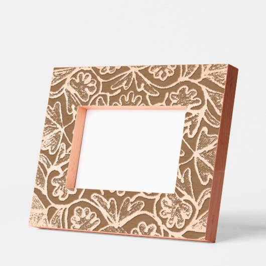 写真枠装飾スタイル及びデザイン レーザー彫刻フレーム (左)