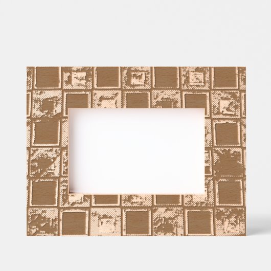 写真枠装飾スタイル及びデザイン レーザー彫刻フレーム (正面)