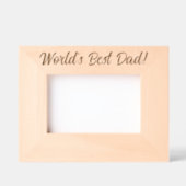 写真枠 レーザー彫刻フレーム (正面)