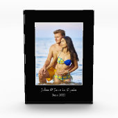 写真枠、写真カスタム-パーソナライズされた フォトブロック (正面)