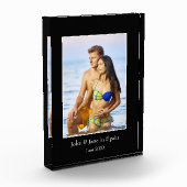 写真枠、写真カスタム-パーソナライズされた フォトブロック (左)